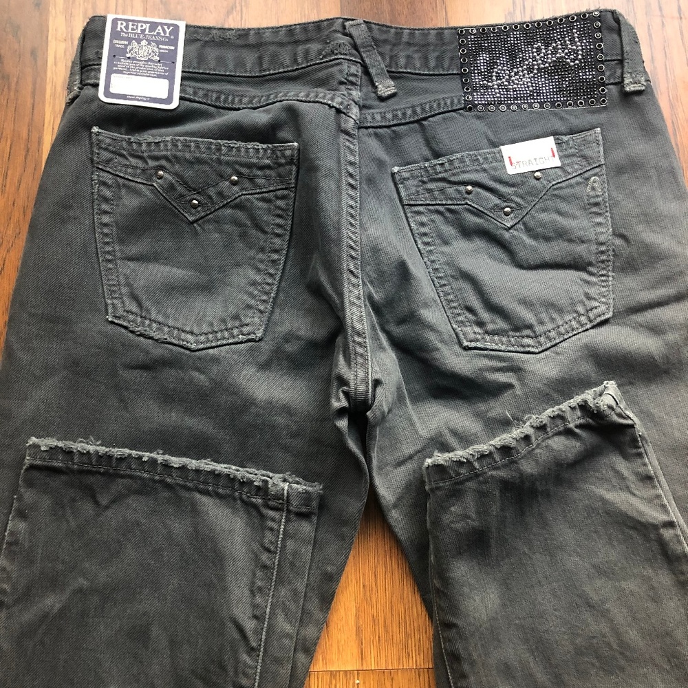 NWT Replay Jushman jeans size 28 straight leg